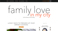 Desktop Screenshot of familyloveinmycity.com