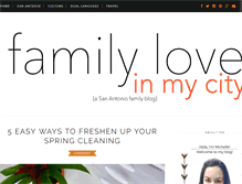 Tablet Screenshot of familyloveinmycity.com